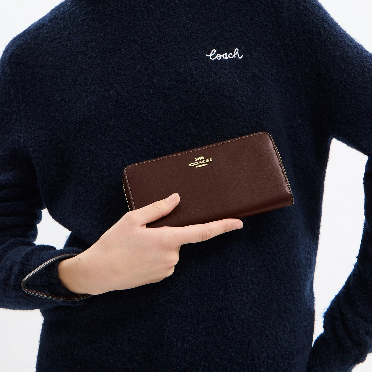 Coach Outlet Long Zip Around Wallet