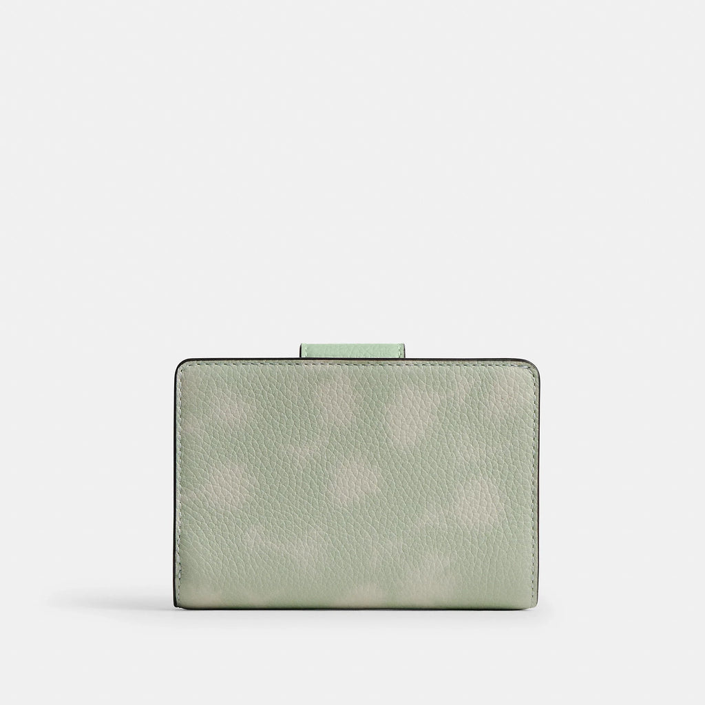 Coach Outlet Medium Corner Zip Wallet With Floral Print