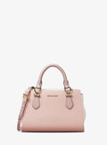 Marilyn Small Color-Block Saffiano Leather Messenger Bag