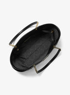 Jet Set Large Signature Logo Shoulder Bag