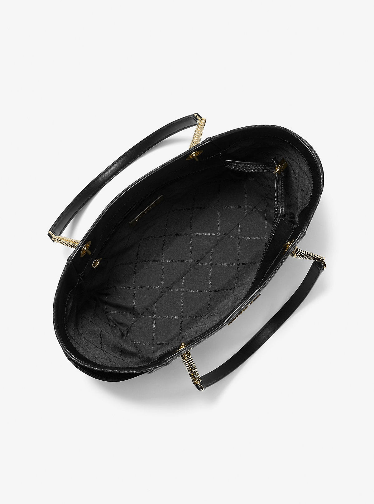 Jet Set Large Signature Logo Shoulder Bag