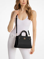 Reed Small Pebbled Leather Satchel
