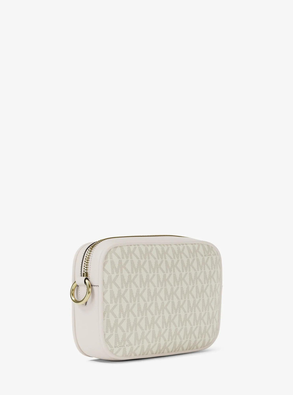 Michael Kors Outlet Jet Set Small Signature Logo Camera Crossbody Bag