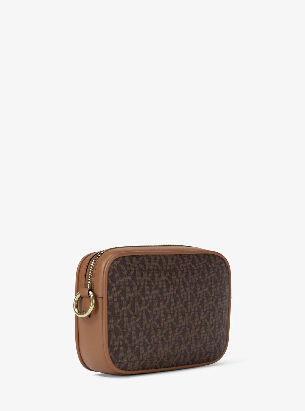 Michael Kors Outlet Jet Set Small Signature Logo Camera Crossbody Bag