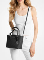 Jet Set Travel Extra-Small Logo Top-Zip Tote Bag