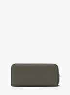 Large Pebbled Leather Continental Wallet