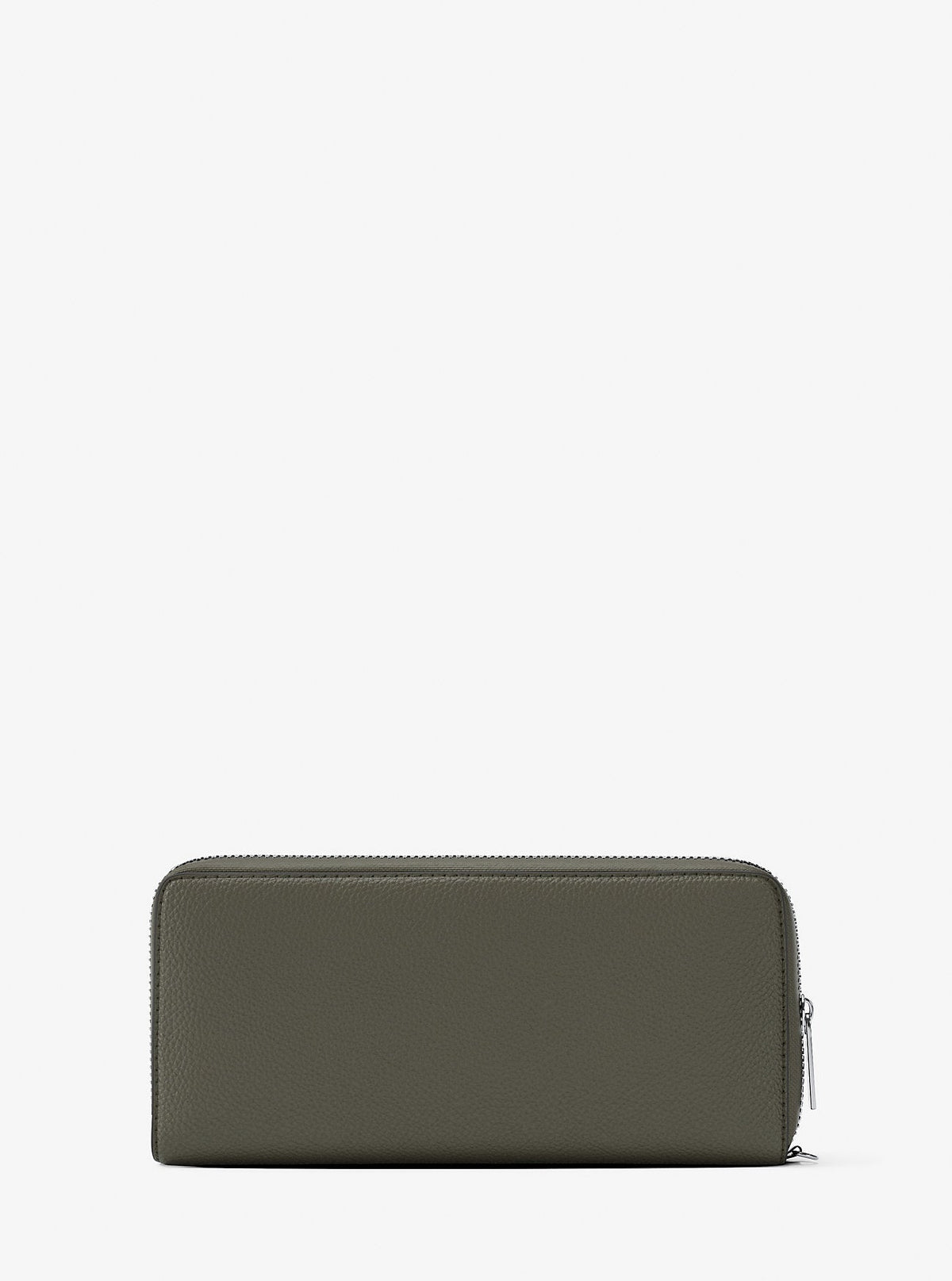 Large Pebbled Leather Continental Wallet
