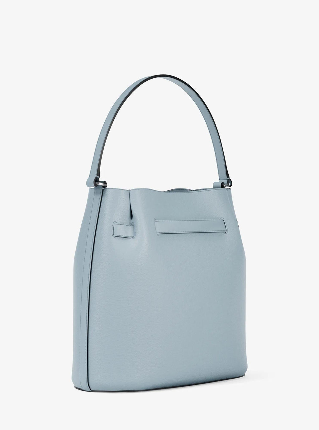 Carson Medium Pebbled Leather Convertible Bucket Crossbody Bag