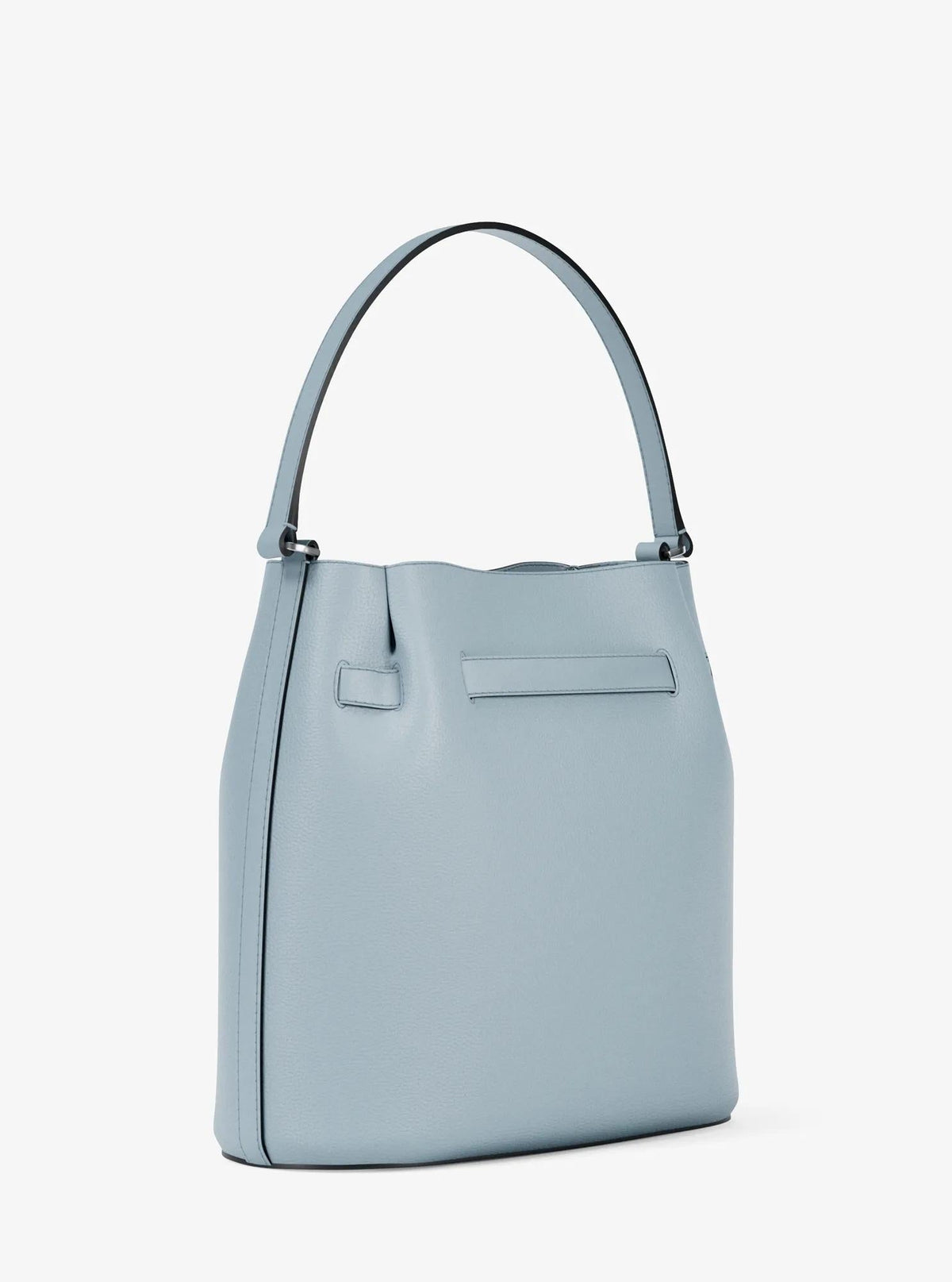 Carson Medium Pebbled Leather Convertible Bucket Crossbody Bag