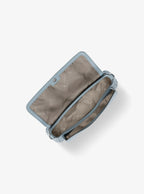 Jet Set Travel Small Pebbled Leather Crossbody Bag With Pouch