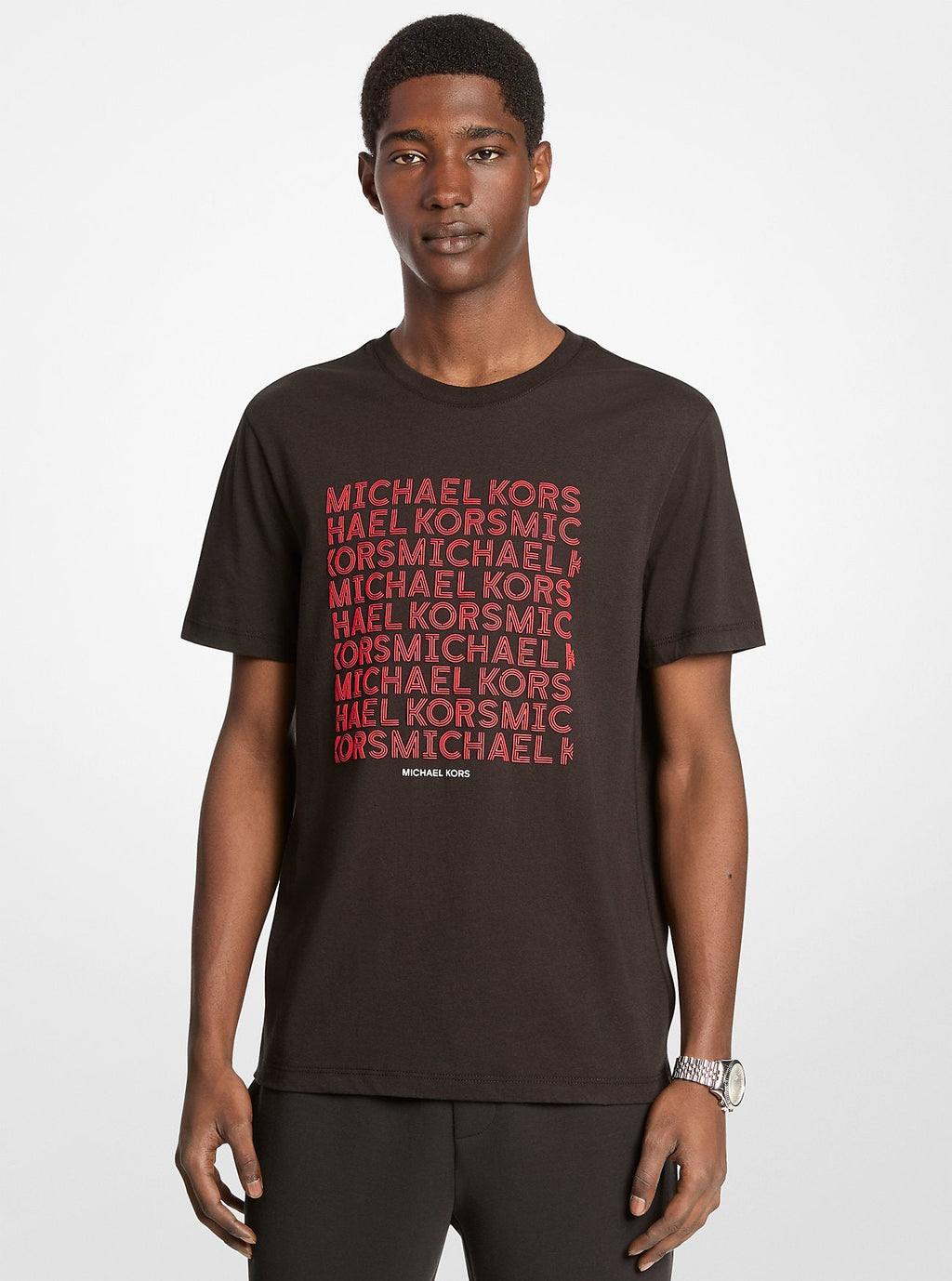 Graphic Logo Cotton T-Shirt