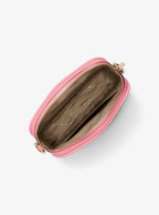 Jet Set Small Signature Logo Camera Crossbody Bag