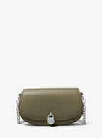 Mila Small Leather Convertible Crossbody Bag