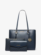 Charlotte Large Saffiano Leather 3-in-1 Tote Bag