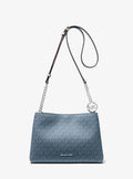 Christina Small Signature Logo Crossbody Bag