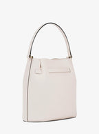 Carson Medium Pebbled Leather Convertible Bucket Crossbody Bag