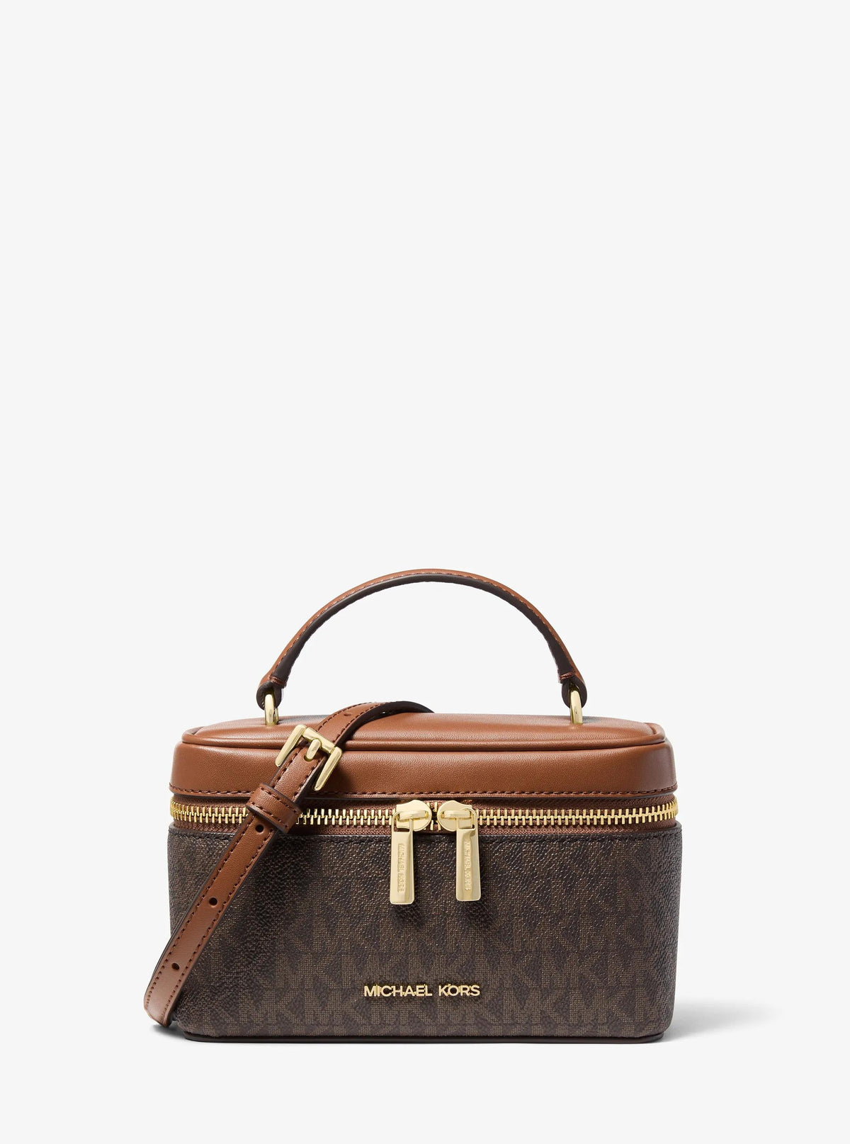 Vivi Small Signature Logo Vanity Crossbody Bag