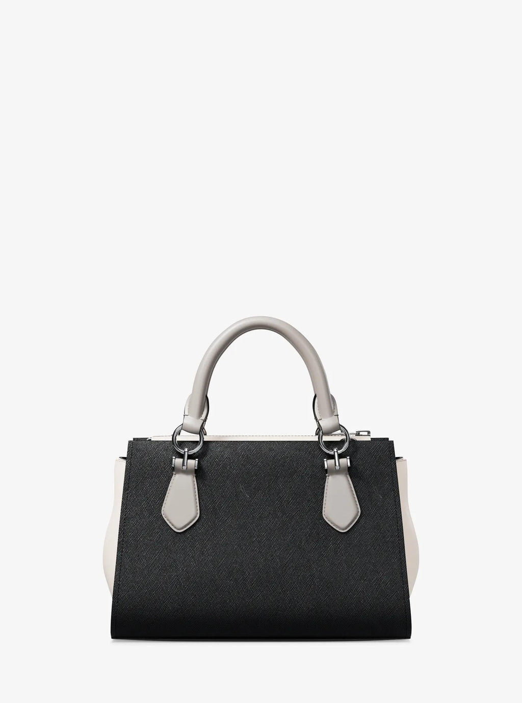 Marilyn Small Color-Block Saffiano Leather Messenger Bag