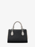 Marilyn Small Color-Block Saffiano Leather Messenger Bag
