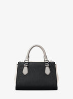 Marilyn Small Color-Block Saffiano Leather Messenger Bag