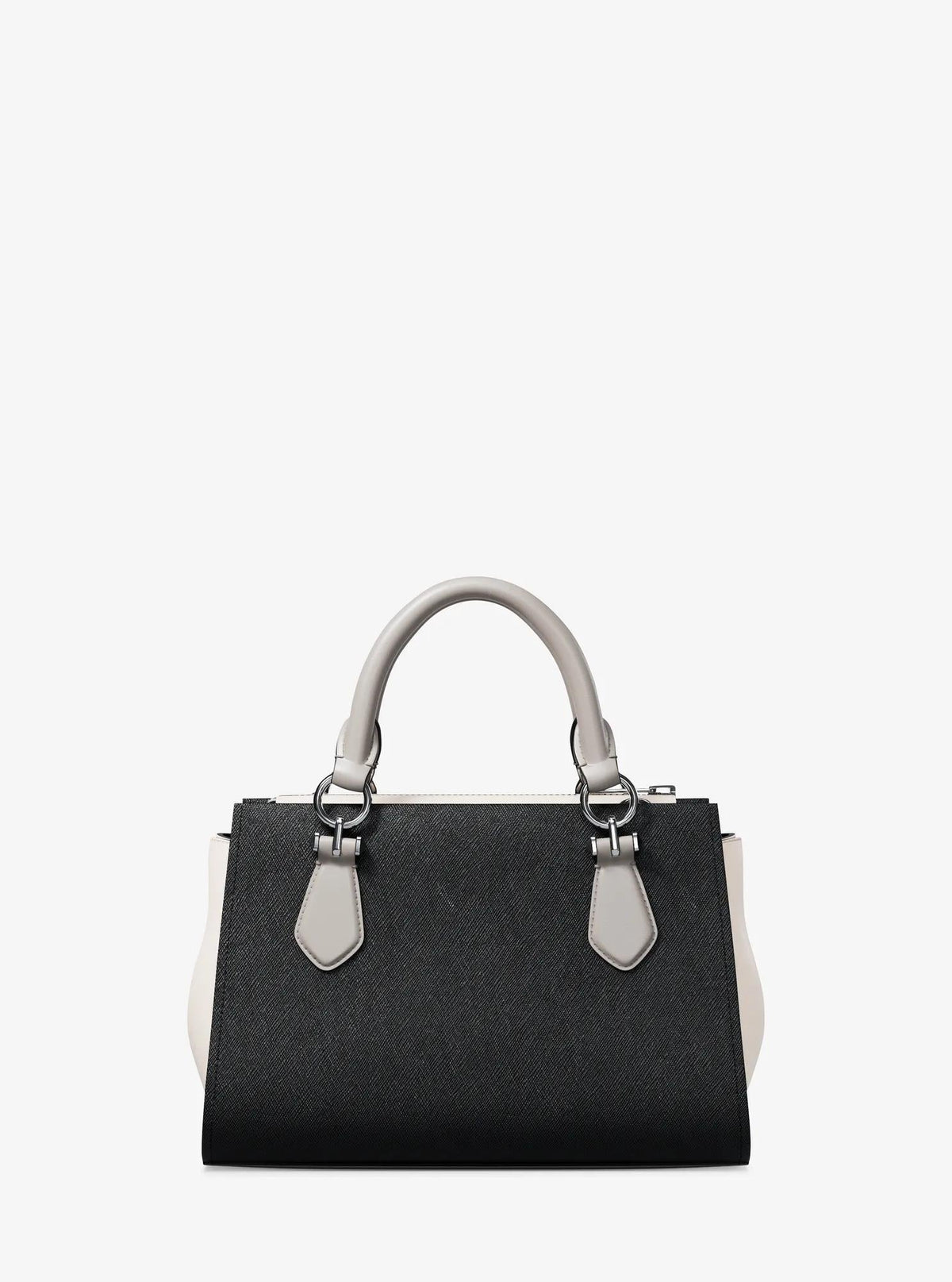 Marilyn Small Color-Block Saffiano Leather Messenger Bag