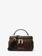 Vivi Small Matelassé Burnished Vanity Crossbody Bag