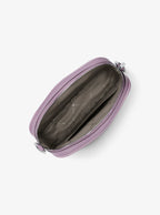 Jet Set Pebbled Leather Camera Crossbody Bag