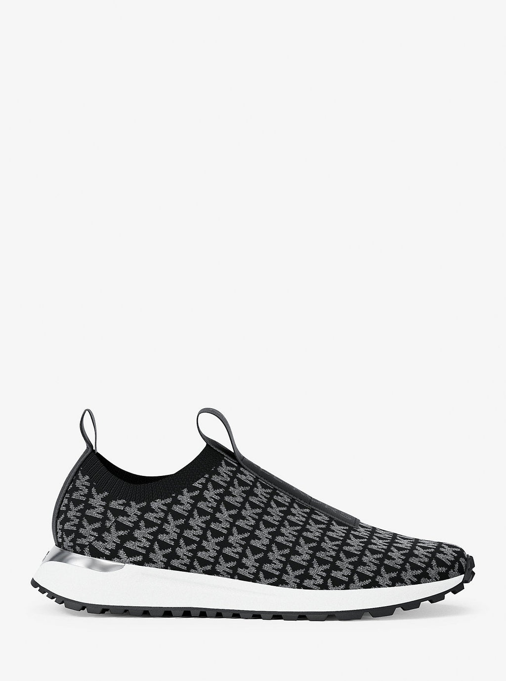 Bodie Metallic Logo Knit Slip-On Sneaker