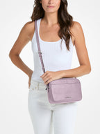 Jet Set Pebbled Leather Camera Crossbody Bag