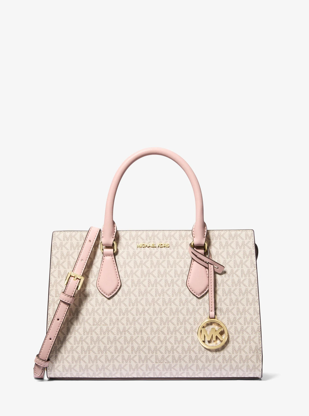 Michael Kors Outlet Sheila Medium Logo Satchel