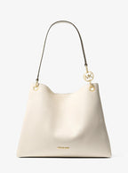 Christina Large Pebbled Leather Shoulder Bag