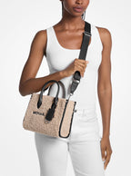 Mirella Small Faux Shearling Crossbody Bag