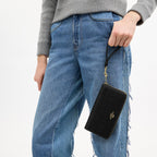 Coach Outlet Long Zip Around Wallet In Signature Leather