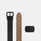 Coach Outlet Boxed Roller Buckle Cut-To-Size Reversible Belt, 38 Mm