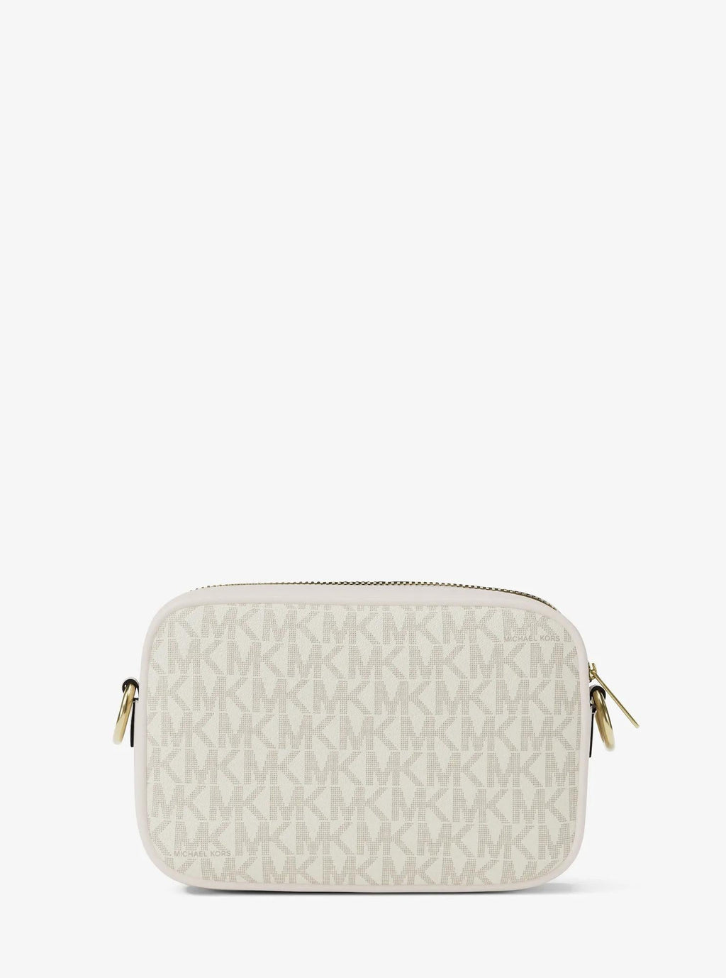 Michael Kors Outlet Jet Set Small Signature Logo Camera Crossbody Bag
