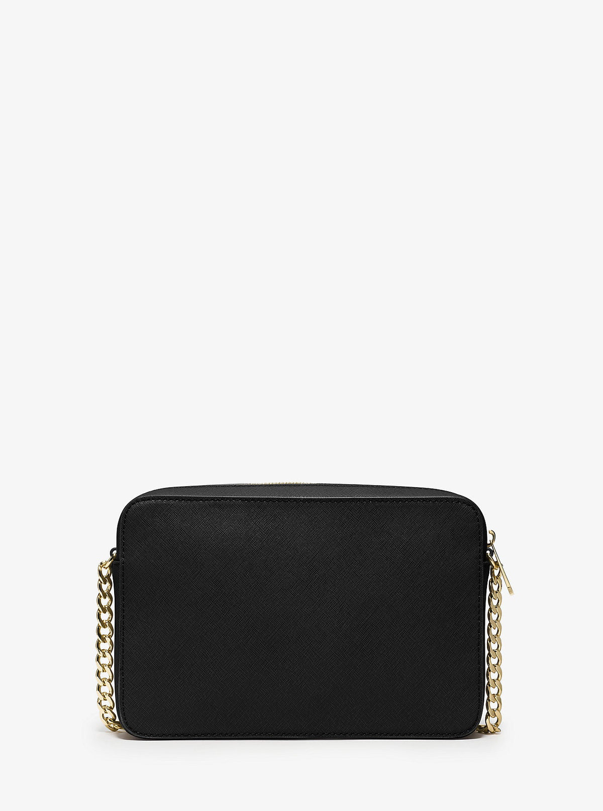 Michael Kors Outlet Jet Set Large Saffiano Leather Crossbody Bag