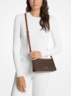 Arden Medium Printed Signature Logo Crossbody Bag