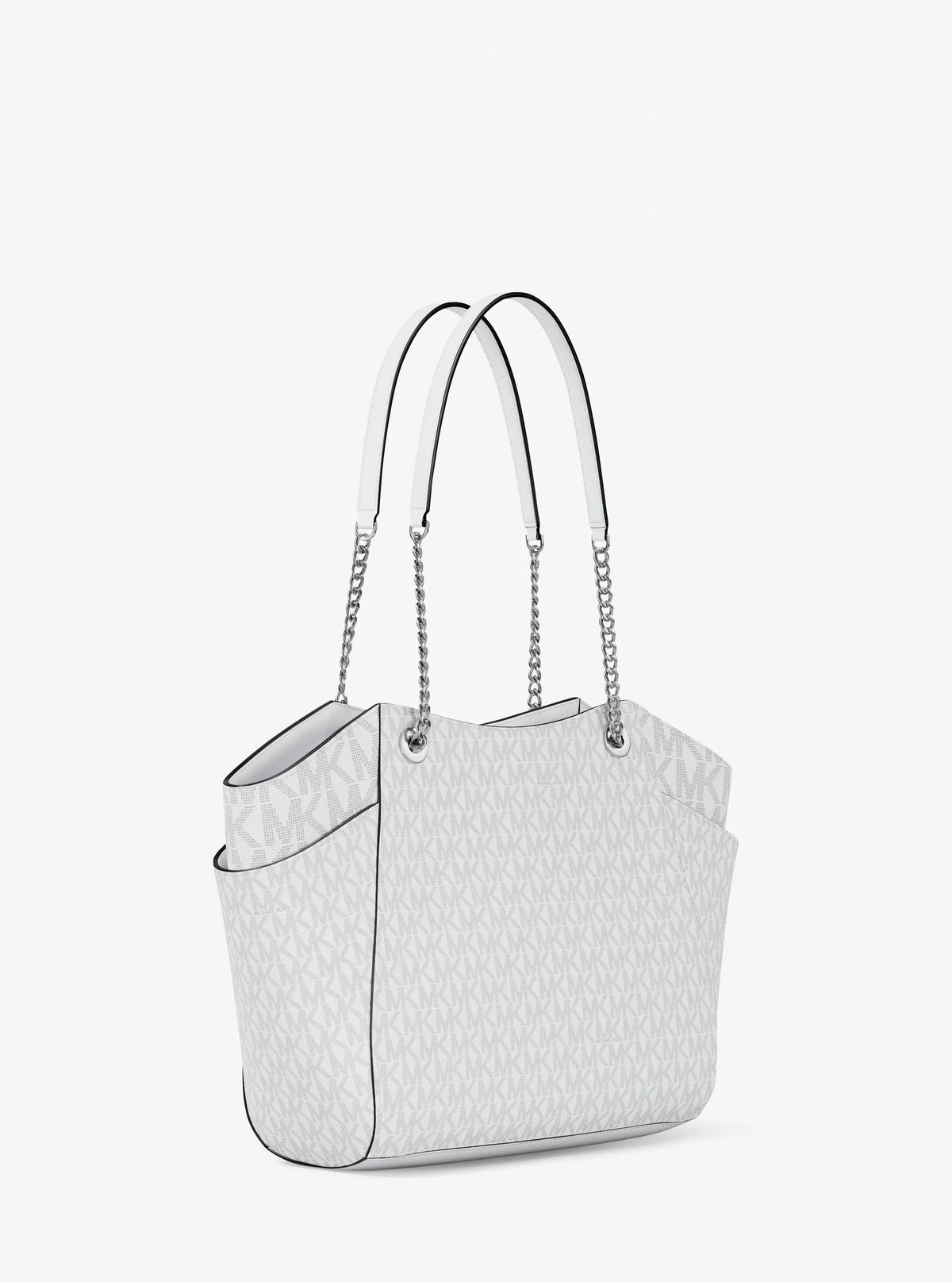 Jet Set Large Signature Logo Shoulder Bag