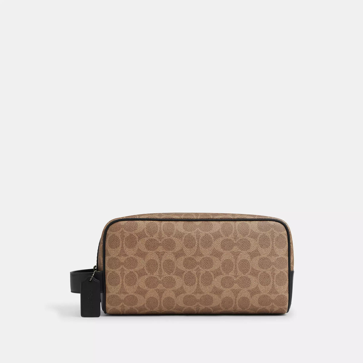 Coach Outlet Large Travel Kit In Signature Canvas