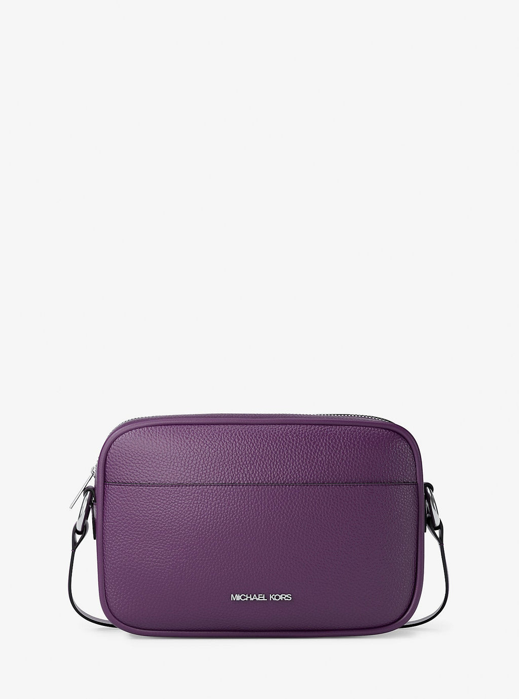 Jet Set Pebbled Leather Camera Crossbody Bag