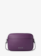 Jet Set Pebbled Leather Camera Crossbody Bag