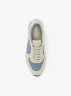 Michael Kors Outlet Jenkins Two-Tone Stretch Knit Trainer