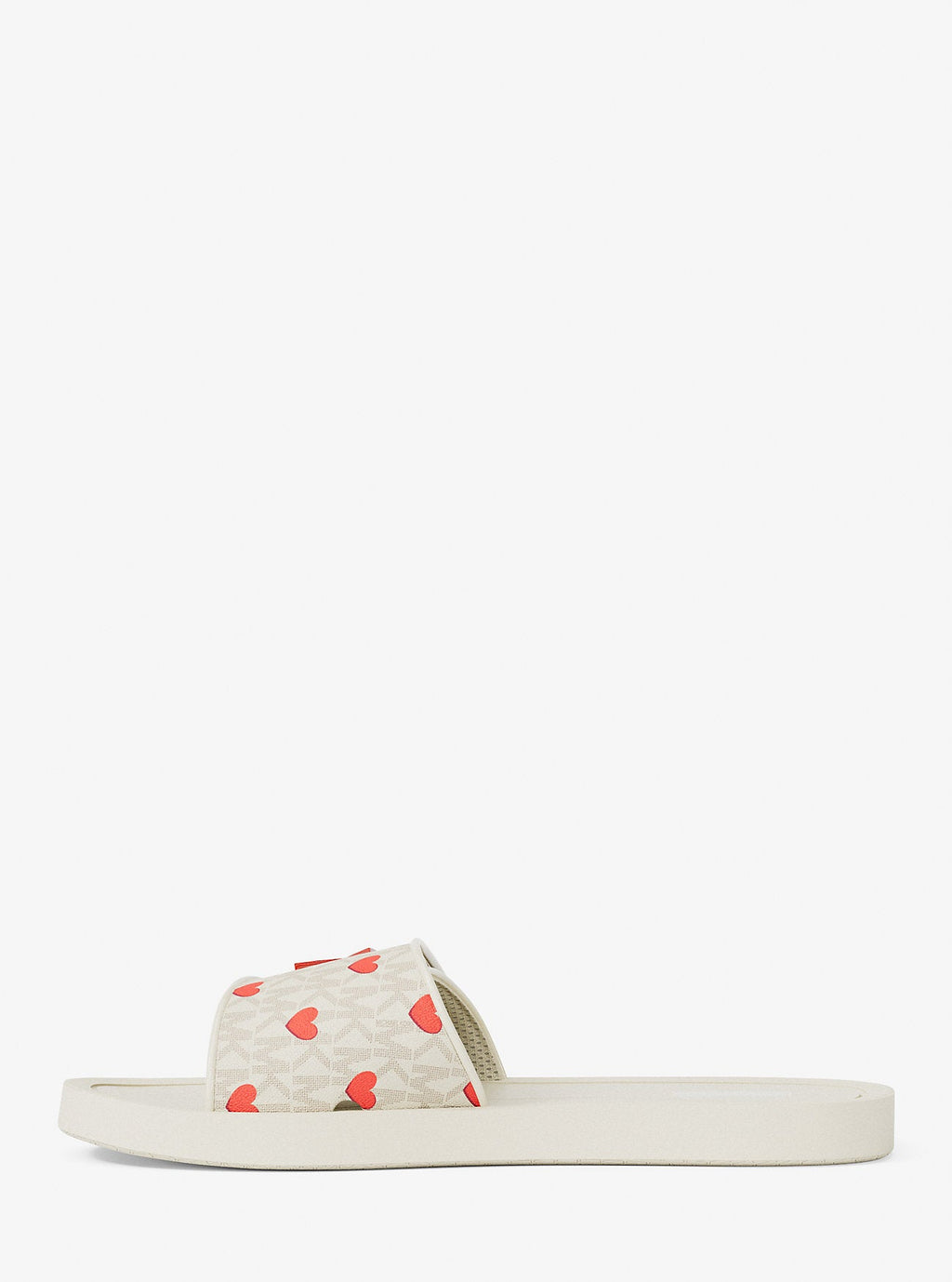 Michael Kors Outlet Palmer Signature Logo Slide Sandal