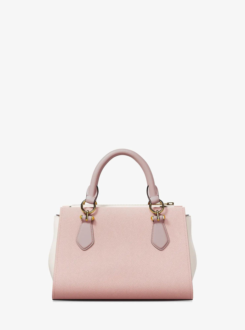 Marilyn Small Color-Block Saffiano Leather Messenger Bag