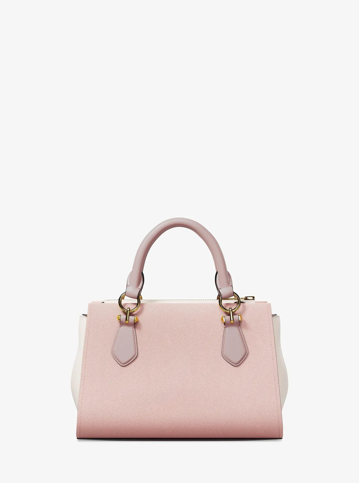 Marilyn Small Color-Block Saffiano Leather Messenger Bag