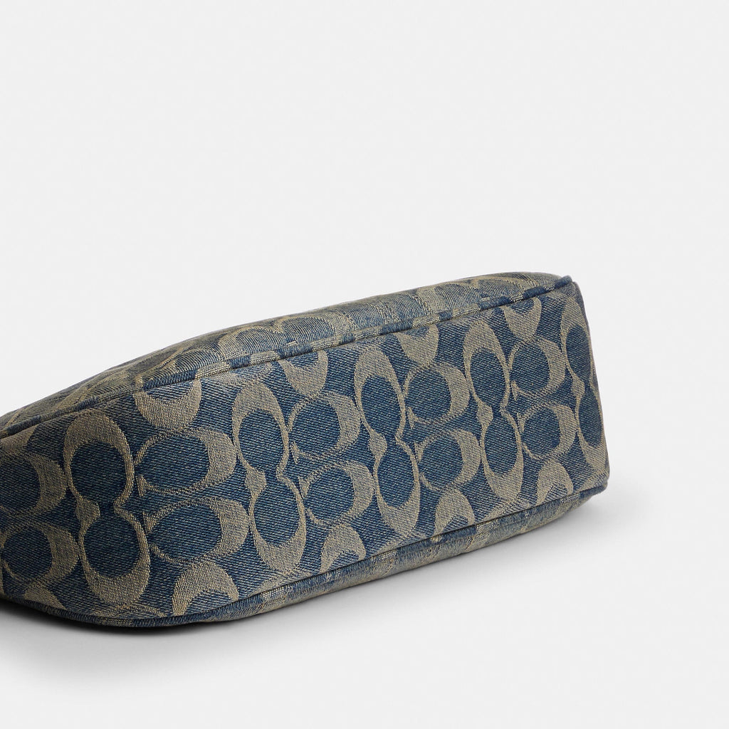 Coach Outlet Teri Shoulder Bag In Signature Regenerative Cotton Denim