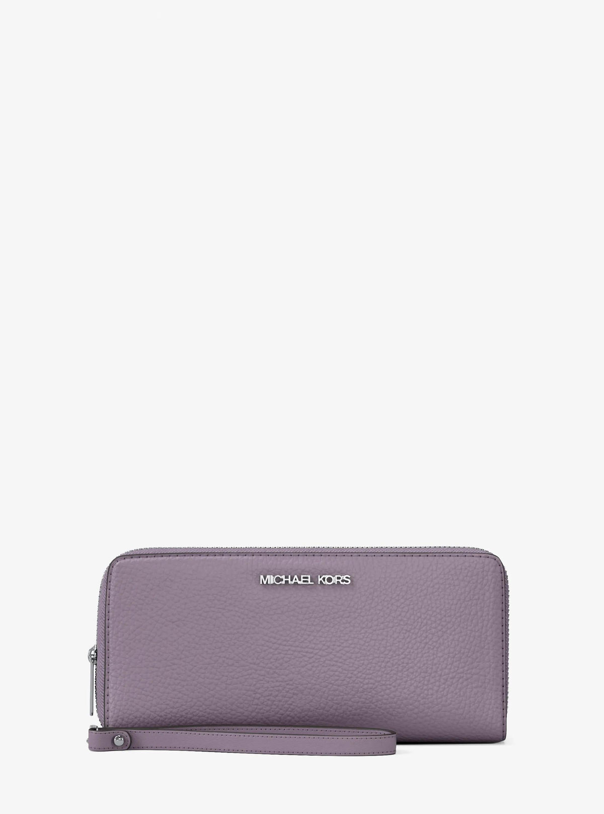 Large Pebbled Leather Continental Wallet