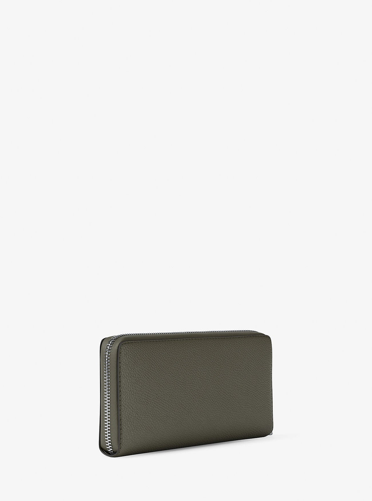 Large Pebbled Leather Continental Wallet