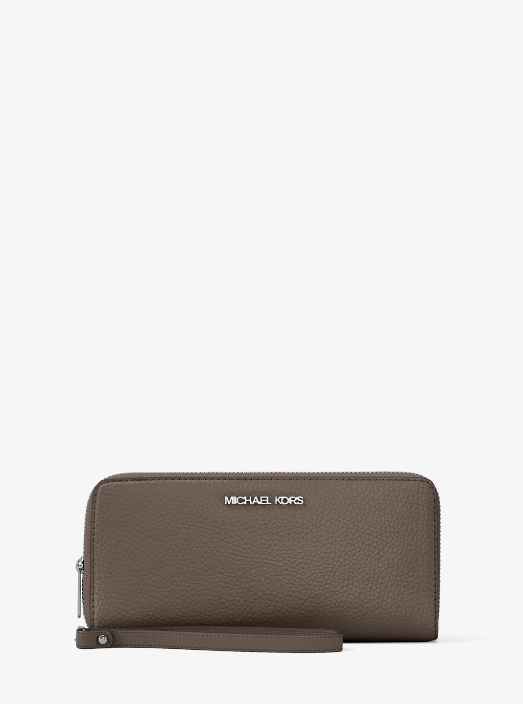Large Pebbled Leather Continental Wallet