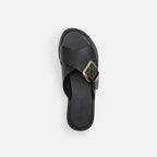 Coach Outlet Crisscross Buckle Sandal
